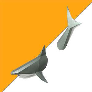 Requin Gris Origami