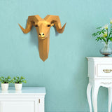 Tête De Bouc Or Origami